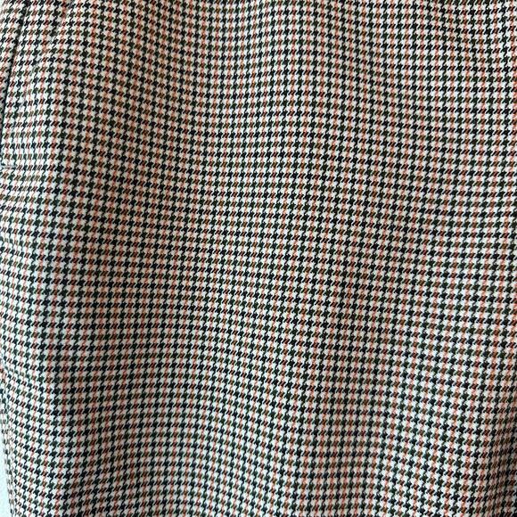 Closed Black & Cream & Orange Houndstooth Print Jack Ankle Trousers sz 27 EUC - Picture 5 of 10